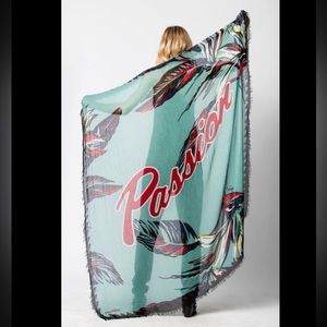 Zadig Voltaire Delta Paisley scarf